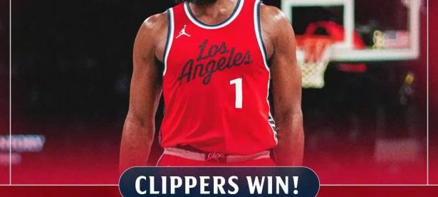 开云体育官网-快船主场大胜，引领西部局势